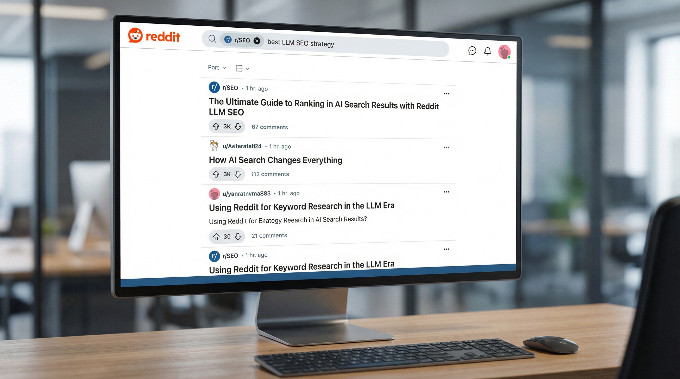 Reddit and LLM SEO: how to rank in AI search results - AI implementation for businesses
